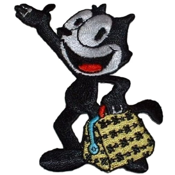 Felix The Cat Embroidered Sew Iron on Patch Cartoon Appliques Sew on Costume CaP
